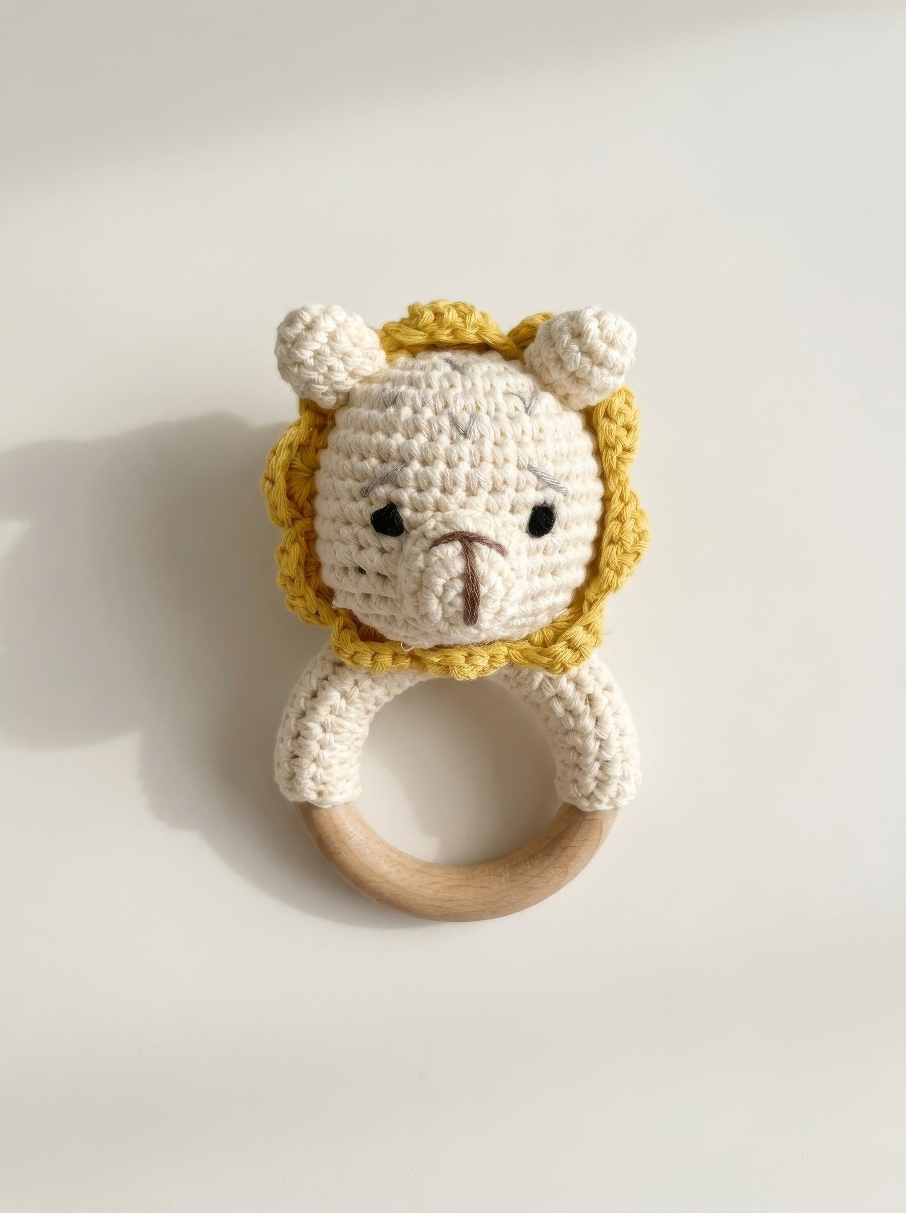 Wooden Animal Teether